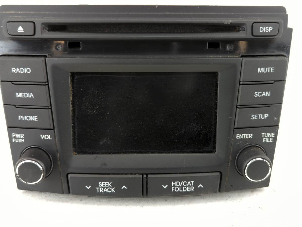 2014-2015 Hyundai Sonata Am Fm Cd Player Radio Receiver 554674 - Oemusedautoparts1.com