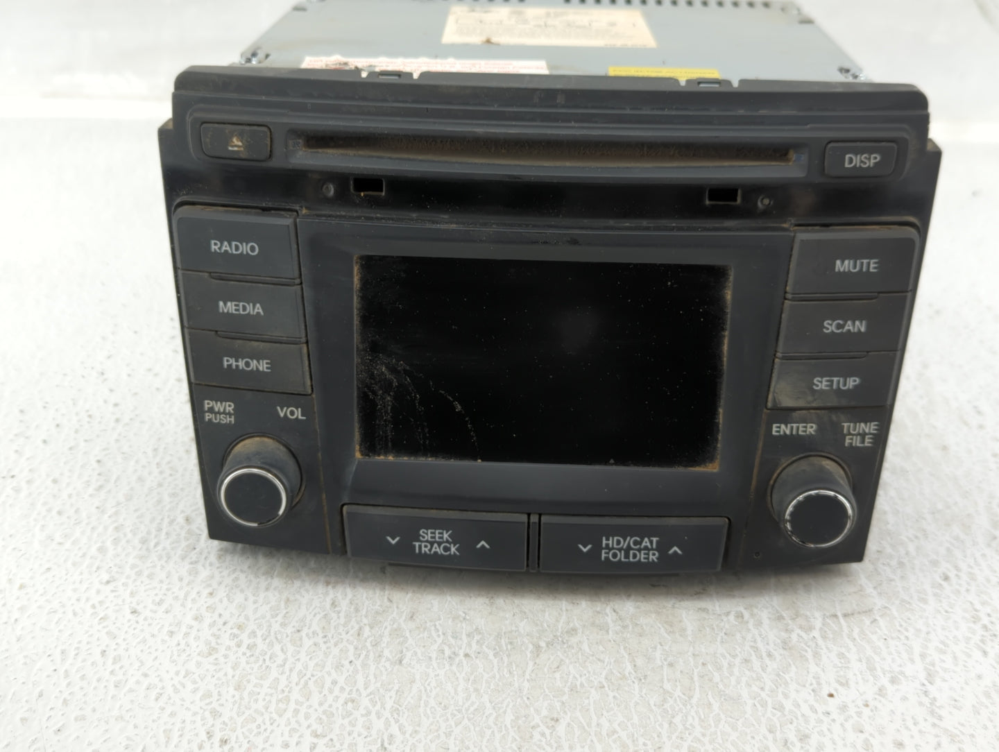 2014-2015 Hyundai Sonata Am Fm Cd Player Radio Receiver - Oemusedautoparts1.com
