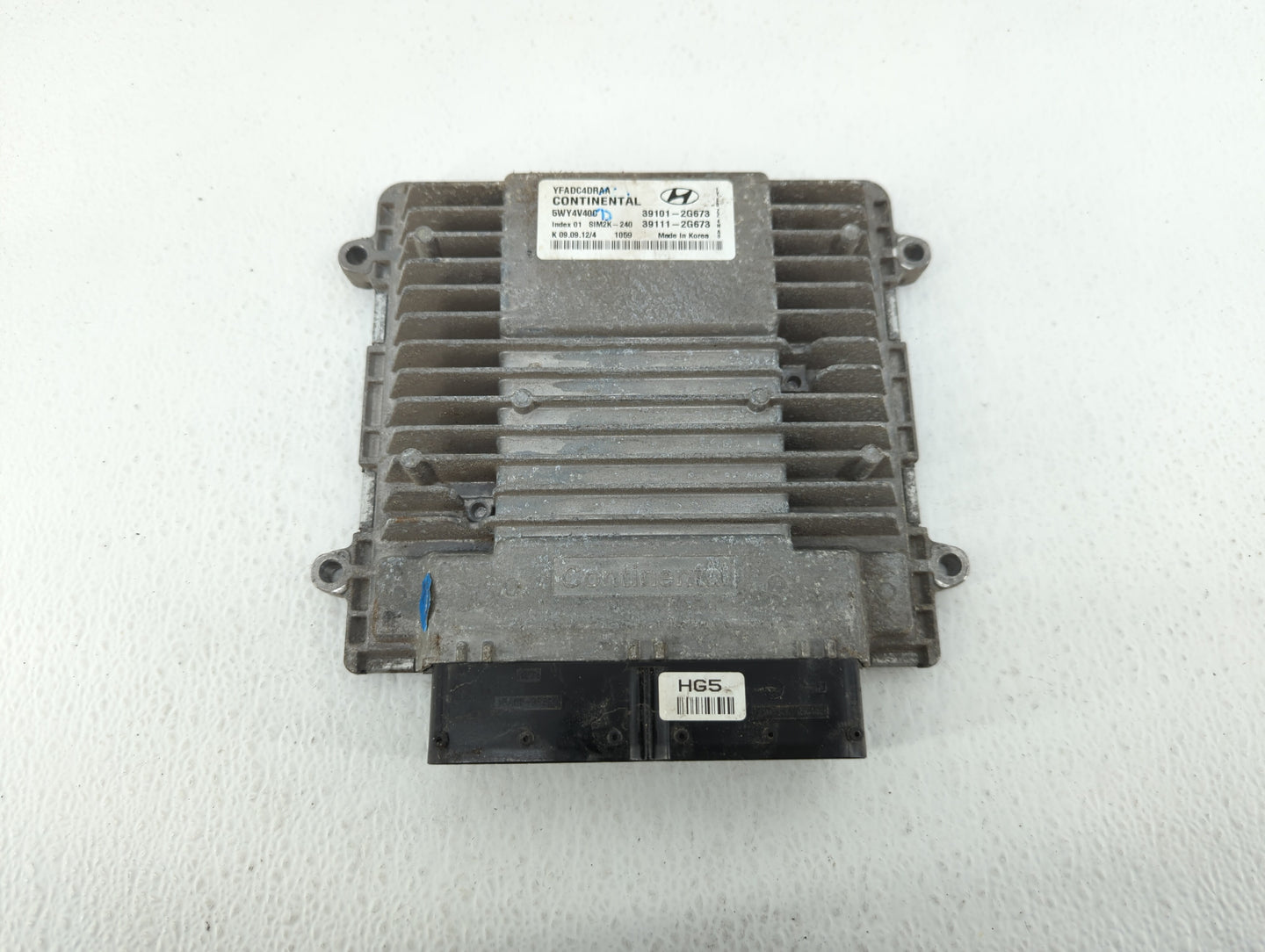 2011-2014 Hyundai Sonata PCM Engine Control Computer ECU ECM PCU OEM P/N:39101-2G693 Fits Fits 2011 2012 2013 2014 OEM Used 