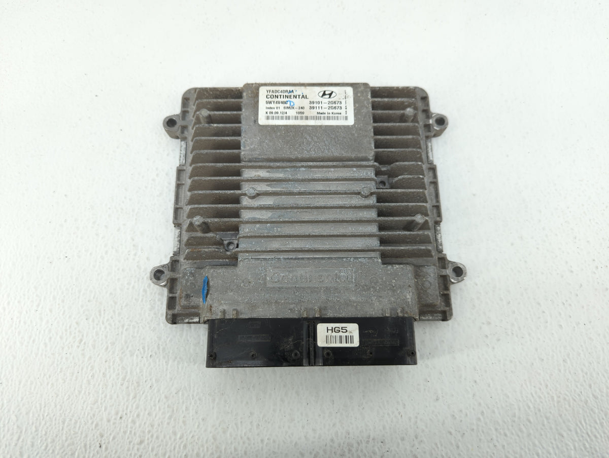 2011-2014 Hyundai Sonata PCM Engine Control Computer ECU ECM PCU OEM P/N:39101-2G693 Fits 2011 2012 2013 2014 OEM Used Auto 