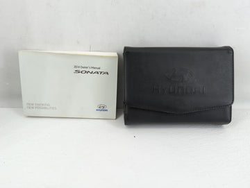2014 Hyundai Sonata Owners Manual Book Guide P/N:A3S0-EU38A OEM Used Auto Parts - Oemusedautoparts1.com