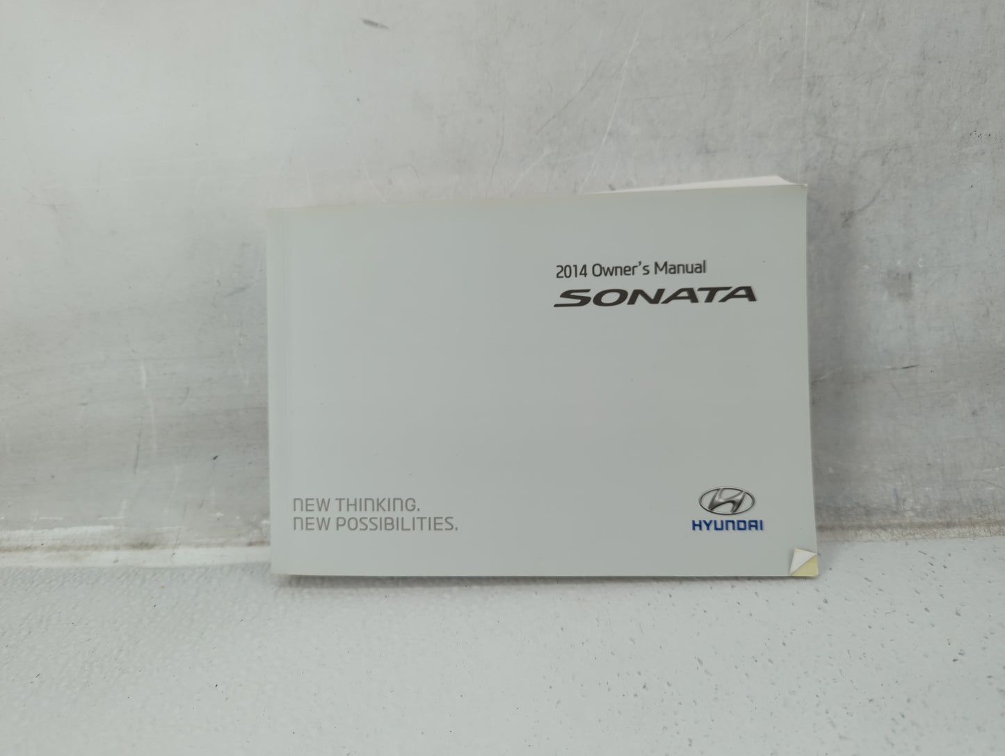 2014 Hyundai Sonata Owners Manual Book Guide P/N:A3S0-EU38A OEM Used Auto Parts - Oemusedautoparts1.com
