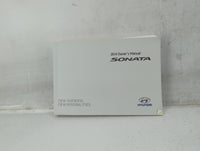 2014 Hyundai Sonata Owners Manual Book Guide P/N:A3S0-EU38A OEM Used Auto Parts - Oemusedautoparts1.com