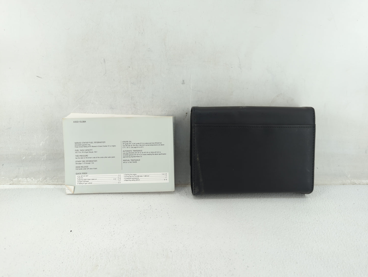 2014 Hyundai Sonata Owners Manual Book Guide P/N:A3S0-EU38A OEM Used Auto Parts - Oemusedautoparts1.com