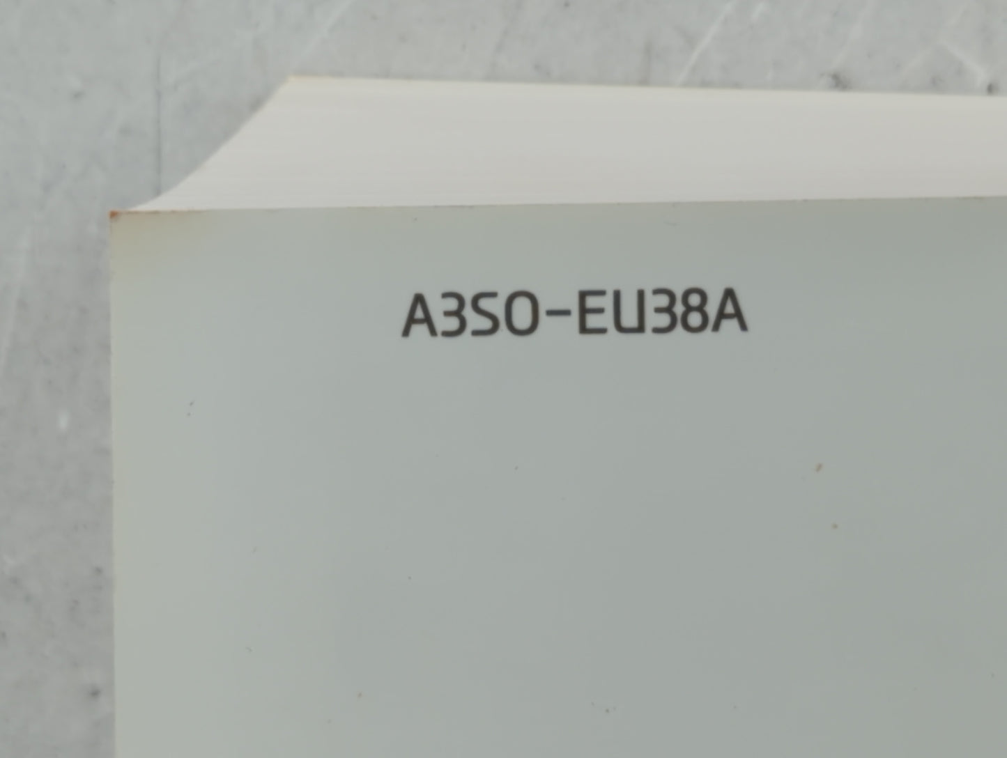2014 Hyundai Sonata Owners Manual Book Guide P/N:A3S0-EU38A OEM Used Auto Parts - Oemusedautoparts1.com