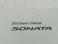 2014 Hyundai Sonata Owners Manual Book Guide P/N:A3S0-EU38A OEM Used Auto Parts - Oemusedautoparts1.com