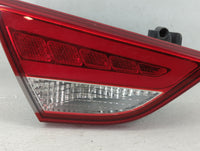 2011-2014 Hyundai Sonata Tail Light Assembly Driver Left OEM Fits Fits 2011 2012 2013 2014 OEM Used Auto Parts - Oemusedauto
