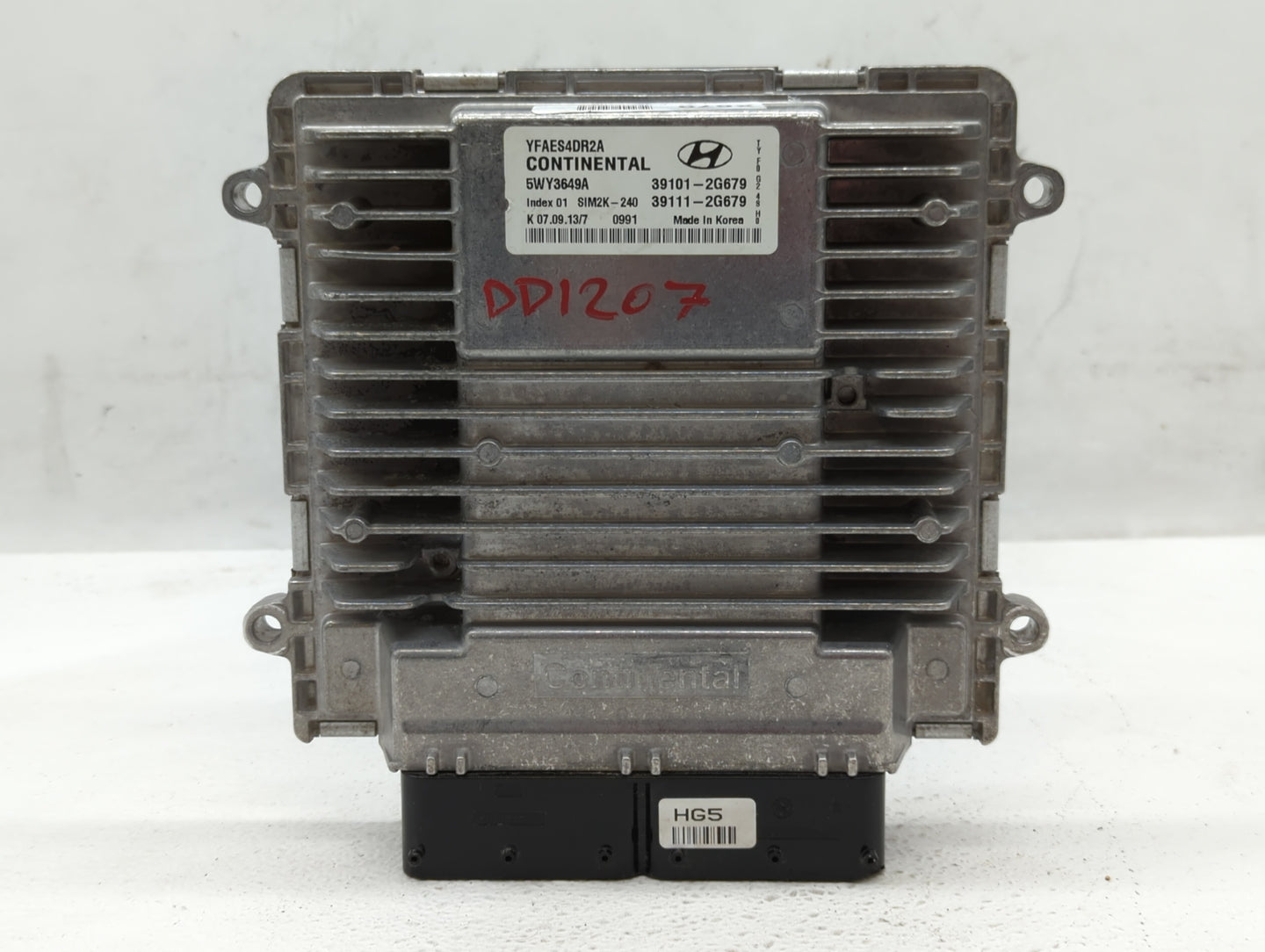 2011-2014 Hyundai Sonata PCM Engine Control Computer ECU ECM PCU OEM P/N:39101-2G679 Fits Fits 2011 2012 2013 2014 OEM Used 