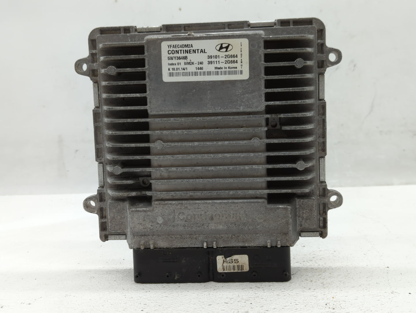 2011-2014 Hyundai Sonata PCM Engine Control Computer ECU ECM PCU OEM P/N:39101-2G664 Fits Fits 2011 2012 2013 2014 OEM Used 