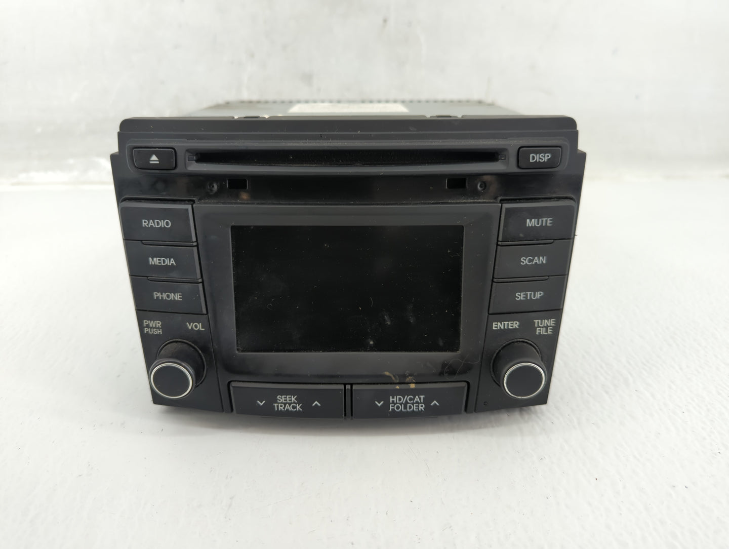 2014-2015 Hyundai Sonata Radio AM FM Cd Player Receiver Replacement P/N:96180-3Q8004X Fits Fits 2014 2015 OEM Used Auto Part
