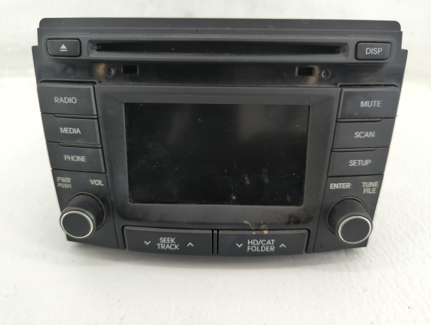 2014-2015 Hyundai Sonata Radio AM FM Cd Player Receiver Replacement P/N:96180-3Q8004X Fits Fits 2014 2015 OEM Used Auto Part