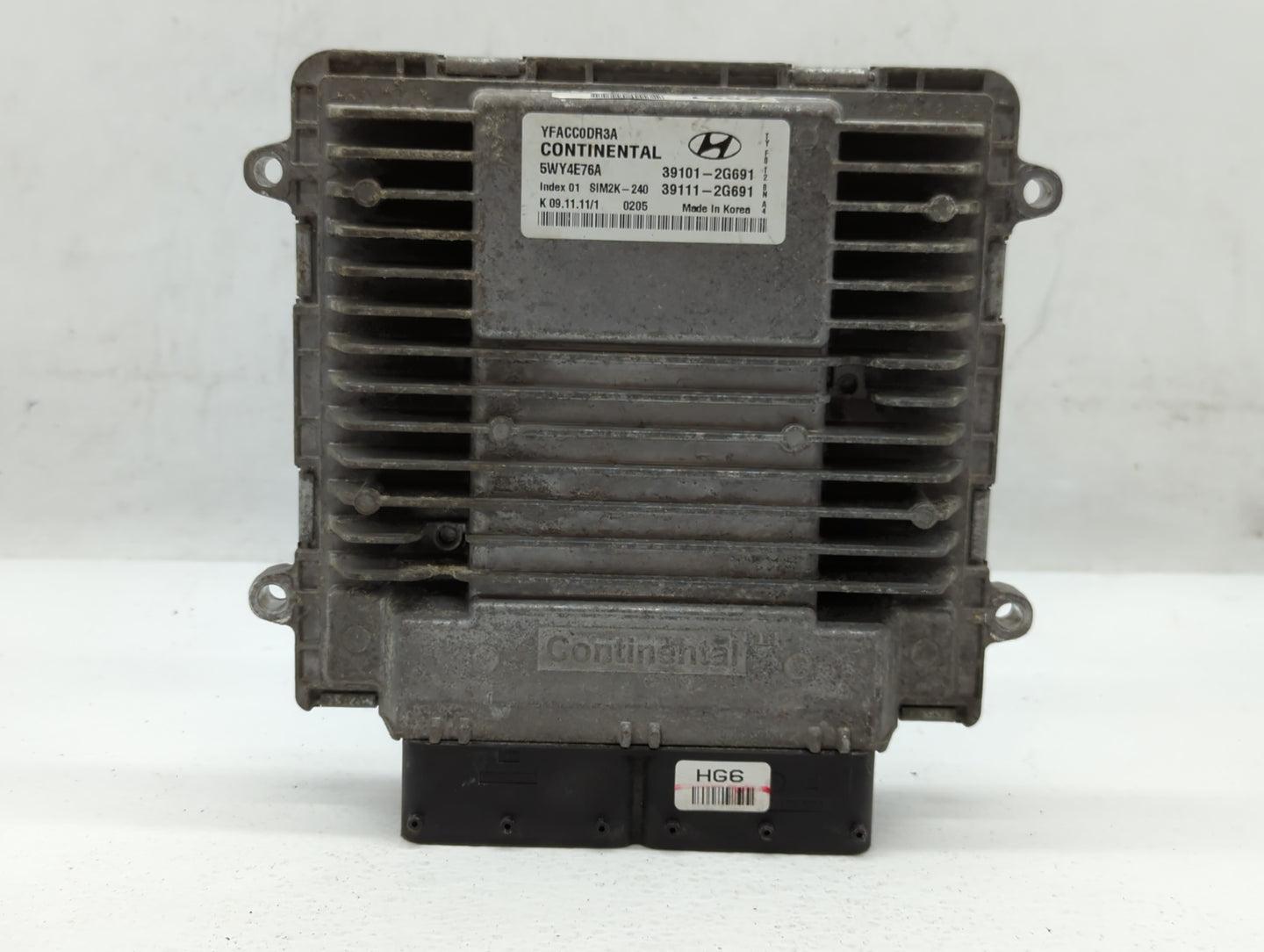 2011-2014 Hyundai Sonata PCM Engine Control Computer ECU ECM PCU OEM P/N:39101-2G691 39101-2G693 Fits Fits 2011 2012 2013 20