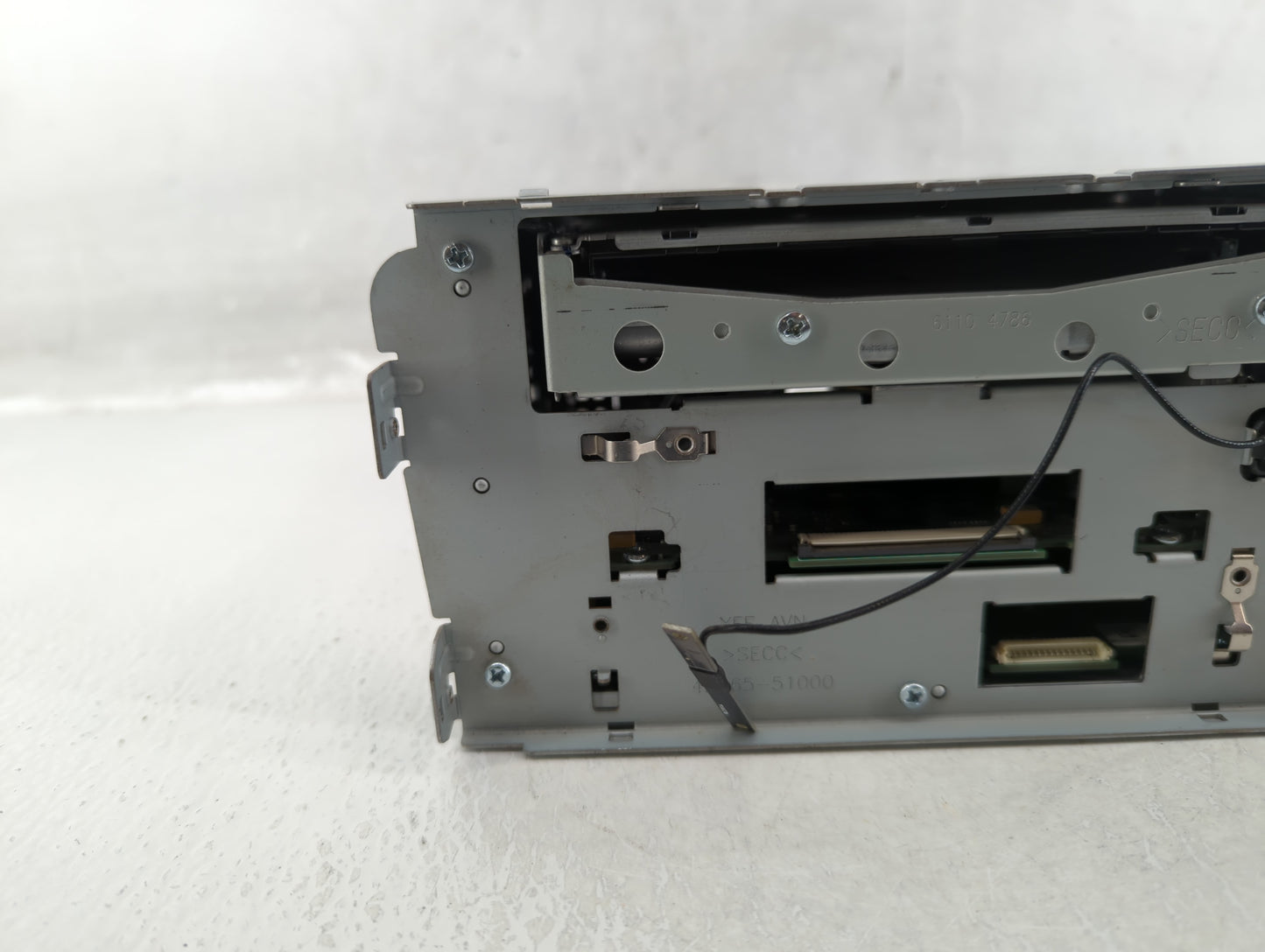 2011-2015 Hyundai Sonata Radio AM FM Cd Player Receiver Replacement P/N:96560-4R7064X Fits Fits 2011 2012 2013 2014 2015 OEM