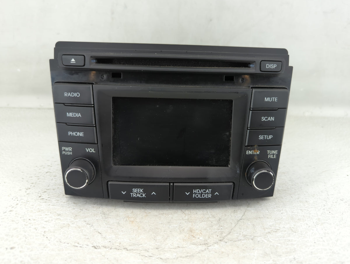 2014-2015 Hyundai Sonata Am Fm Cd Player Radio Receiver 582132 - Oemusedautoparts1.com