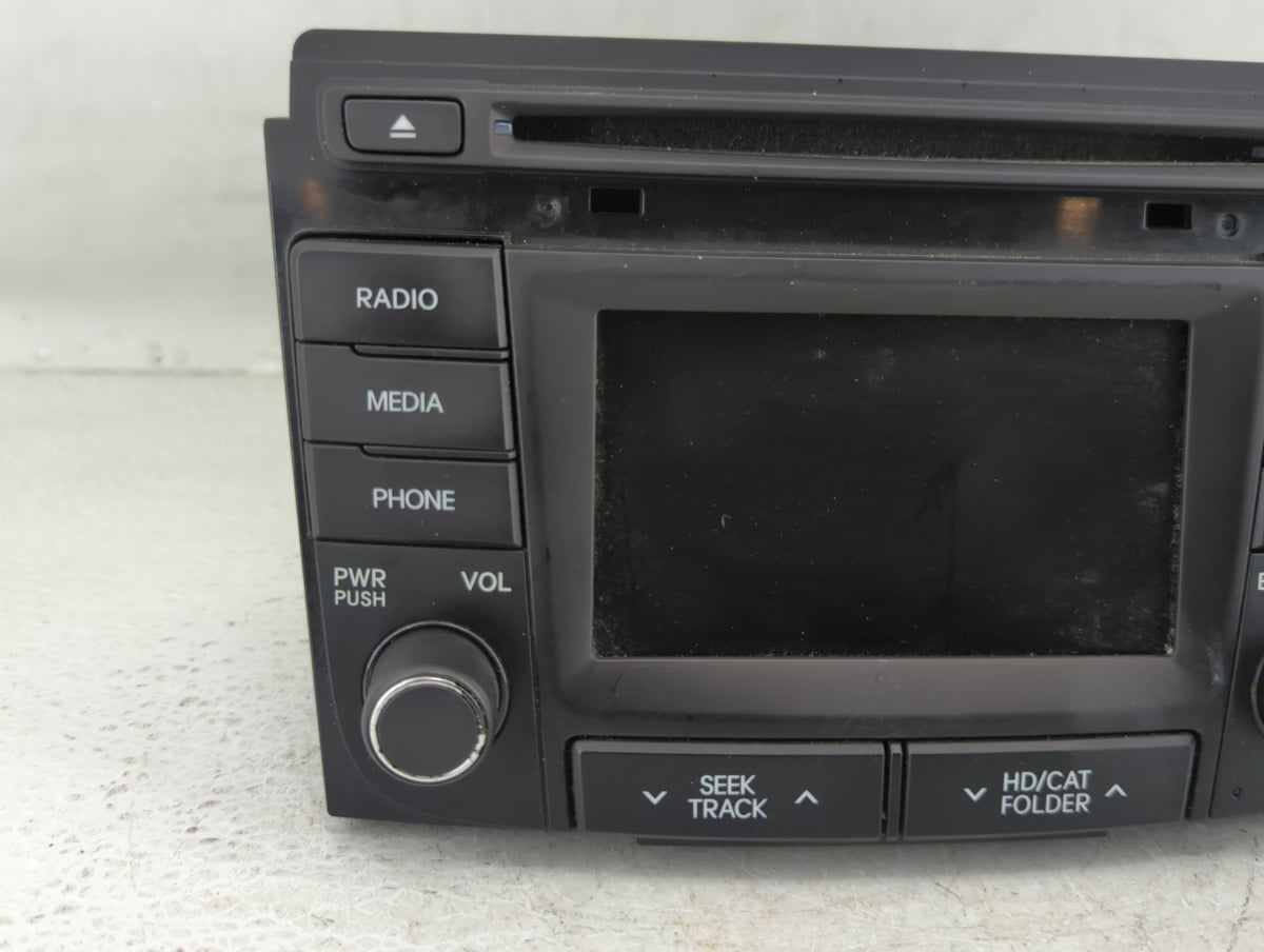 2014-2015 Hyundai Sonata Am Fm Cd Player Radio Receiver 582132 - Oemusedautoparts1.com