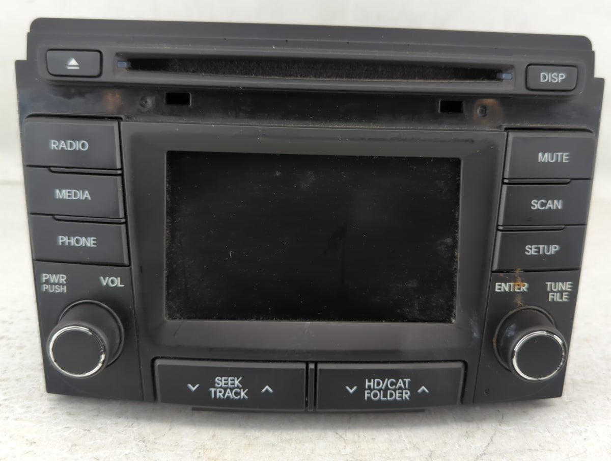 2014-2015 Hyundai Sonata Am Fm Cd Player Radio Receiver 582132 - Oemusedautoparts1.com