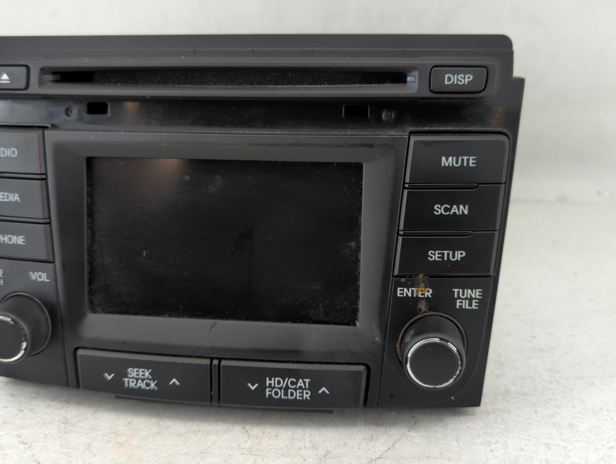 2014-2015 Hyundai Sonata Am Fm Cd Player Radio Receiver 582132 - Oemusedautoparts1.com