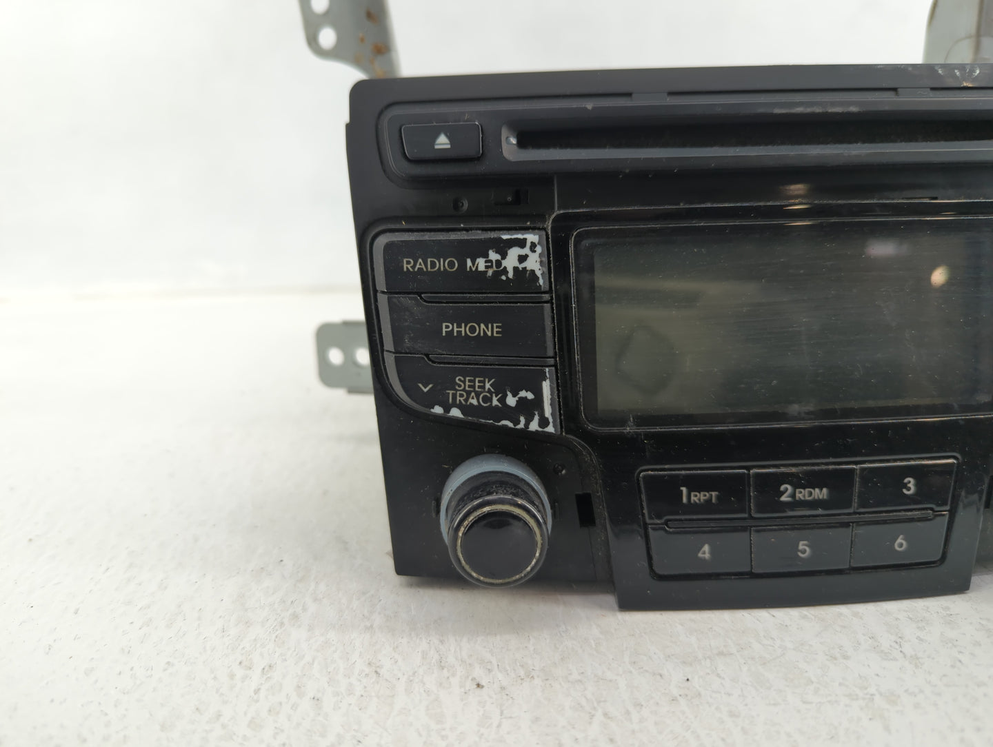 2013-2014 Hyundai Sonata Radio AM FM Cd Player Receiver Replacement P/N:96180-3Q700 Fits Fits 2013 2014 OEM Used Auto Parts 