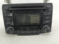 2013-2014 Hyundai Sonata Radio AM FM Cd Player Receiver Replacement P/N:96180-3Q700 Fits Fits 2013 2014 OEM Used Auto Parts 