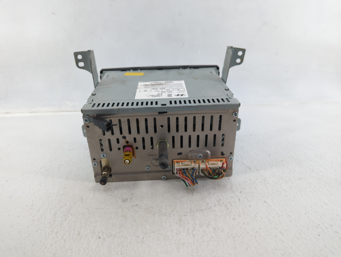 2013-2014 Hyundai Sonata Radio AM FM Cd Player Receiver Replacement P/N:96180-3Q700 Fits Fits 2013 2014 OEM Used Auto Parts 