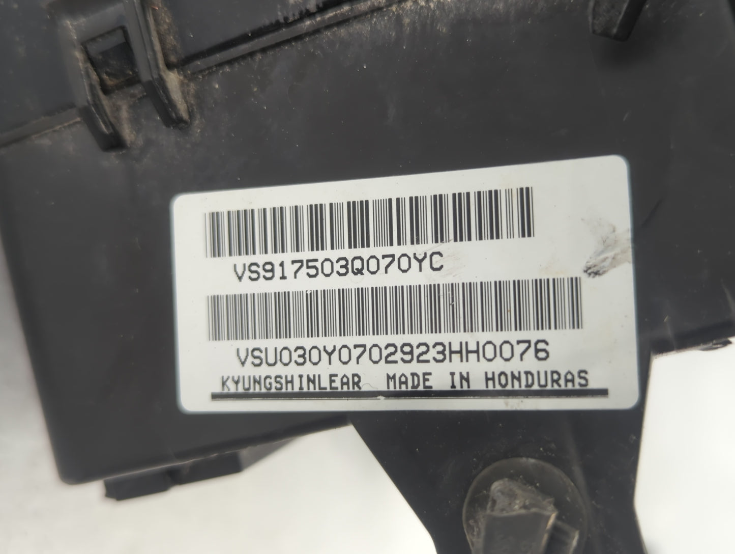2011-2014 Hyundai Sonata Fusebox Fuse Box Panel Relay Module P/N:VS917503Q070YC Fits Fits 2011 2012 2013 2014 OEM Used Auto 