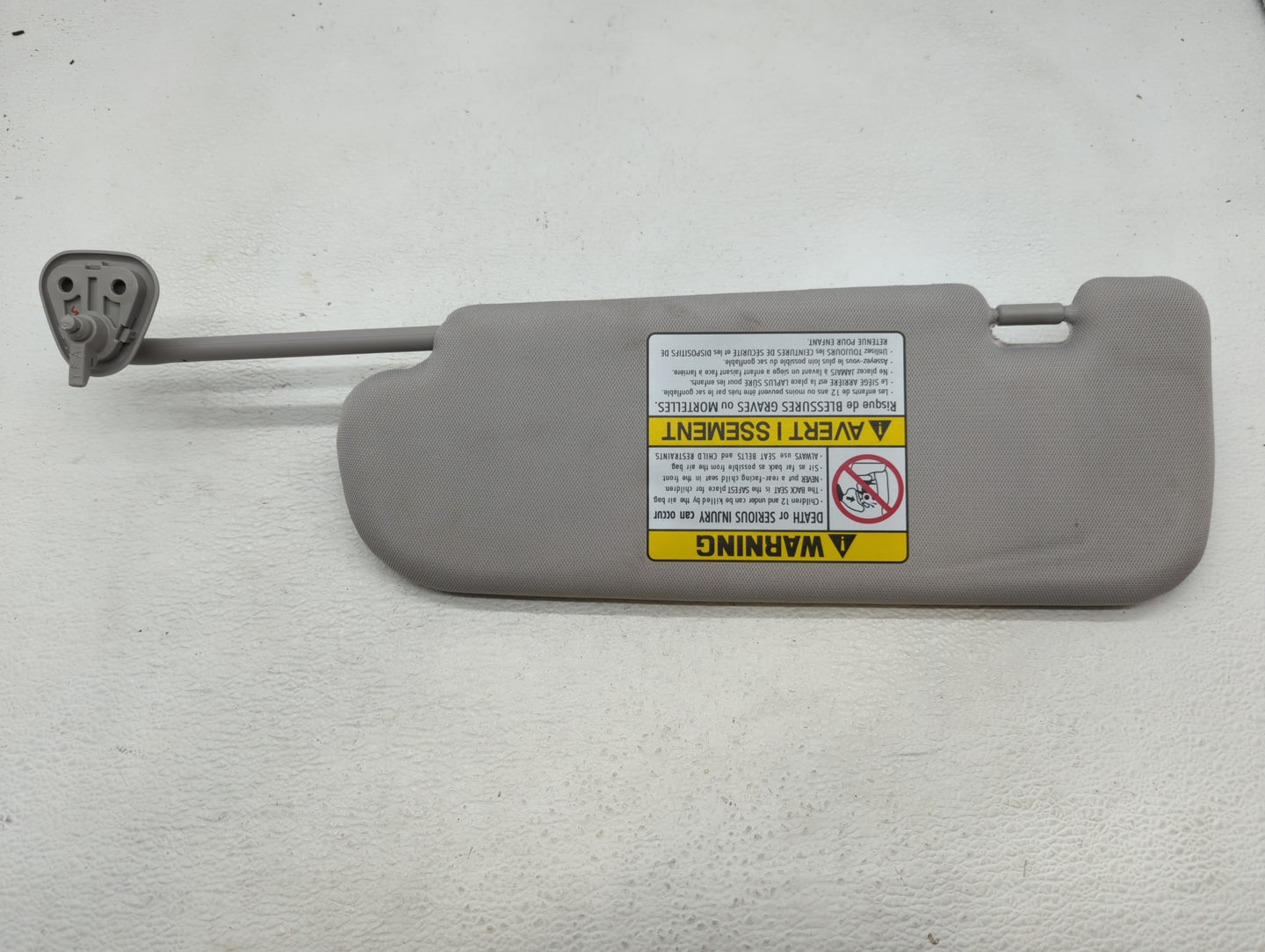 2011-2014 Hyundai Sonata Sun Visor Shade Replacement Passenger Right Mirror Fits Fits 2011 2012 2013 2014 OEM Used Auto Part