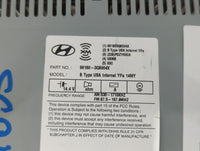 2014-2015 Hyundai Sonata Am Fm Cd Player Radio Receiver 591838 - Oemusedautoparts1.com