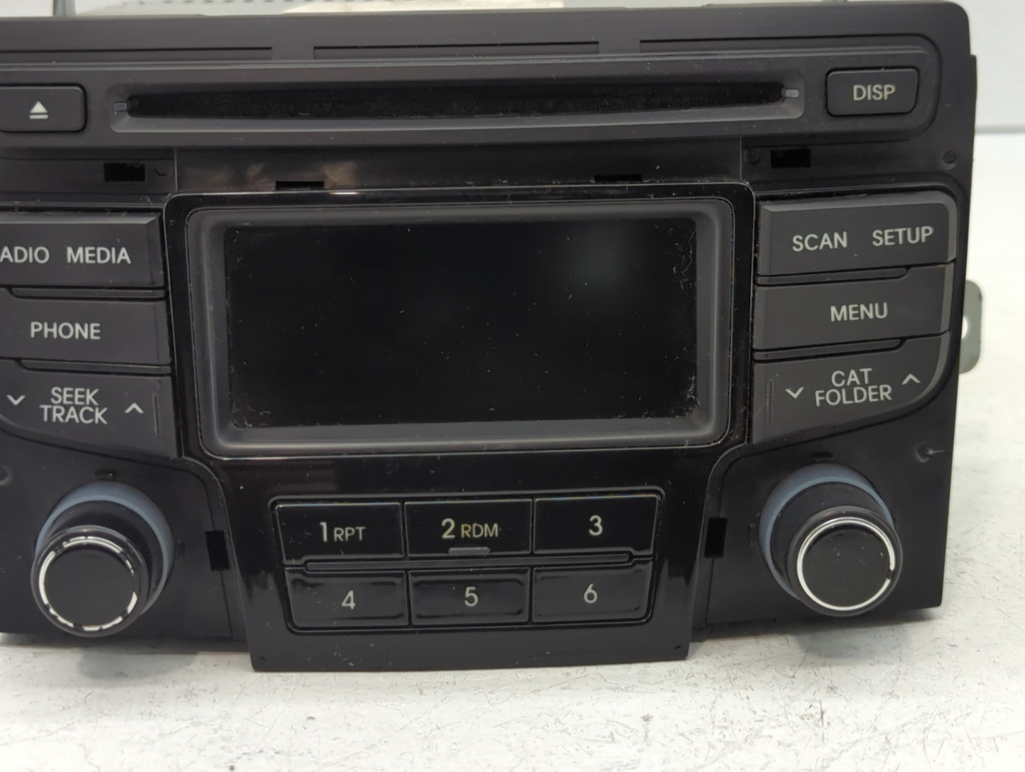 2014 Hyundai Sonata Radio AM FM Cd Player Receiver Replacement P/N:96170-3Q0004X Fits OEM Used Auto Parts - Oemusedautoparts