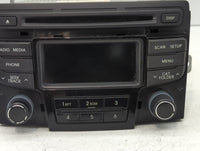 2014 Hyundai Sonata Radio AM FM Cd Player Receiver Replacement P/N:96170-3Q0004X Fits OEM Used Auto Parts - Oemusedautoparts