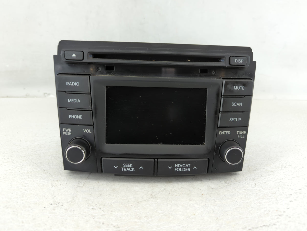 2014-2015 Hyundai Sonata Am Fm Cd Player Radio Receiver 597054 - Oemusedautoparts1.com