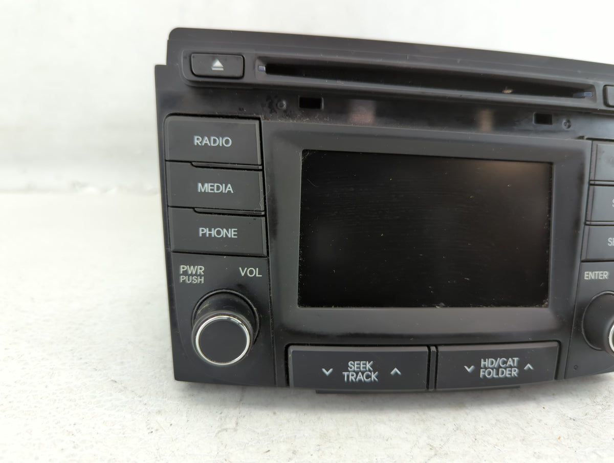 2014-2015 Hyundai Sonata Am Fm Cd Player Radio Receiver 597054 - Oemusedautoparts1.com