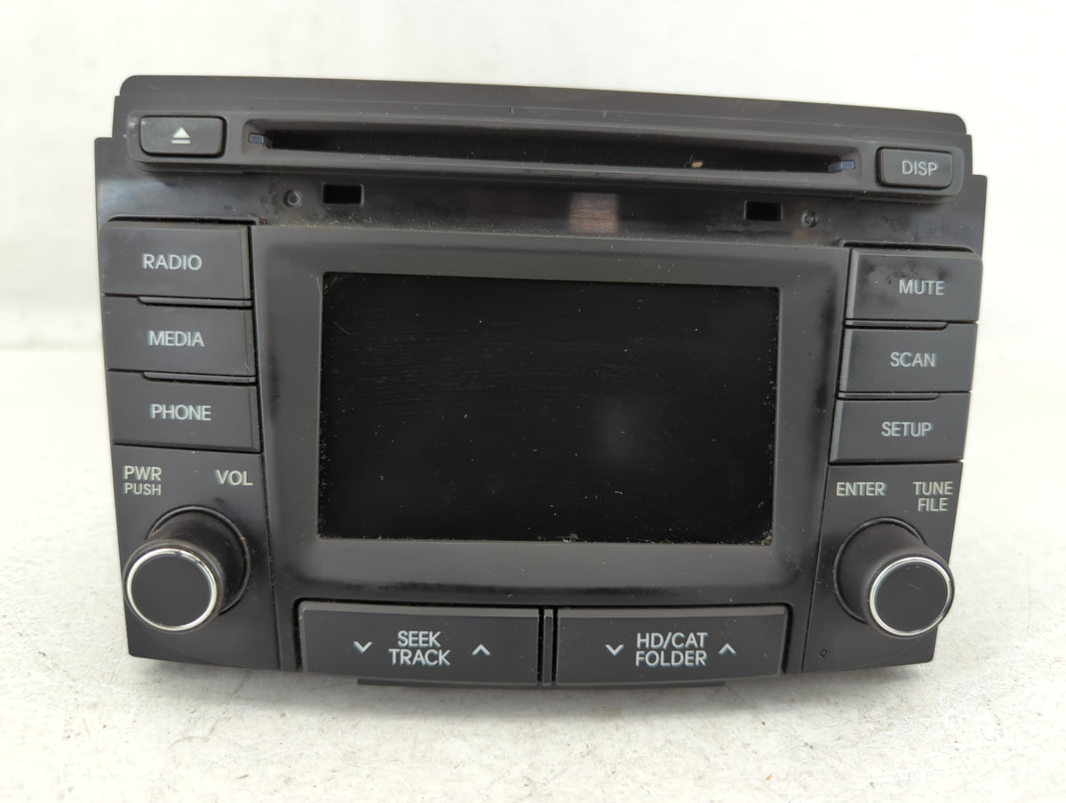 2014-2015 Hyundai Sonata Am Fm Cd Player Radio Receiver 597054 - Oemusedautoparts1.com