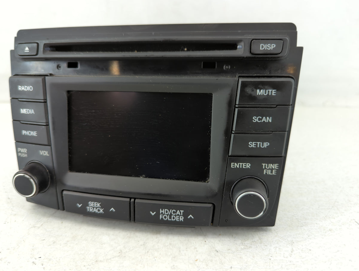 2014-2015 Hyundai Sonata Am Fm Cd Player Radio Receiver 597054 - Oemusedautoparts1.com