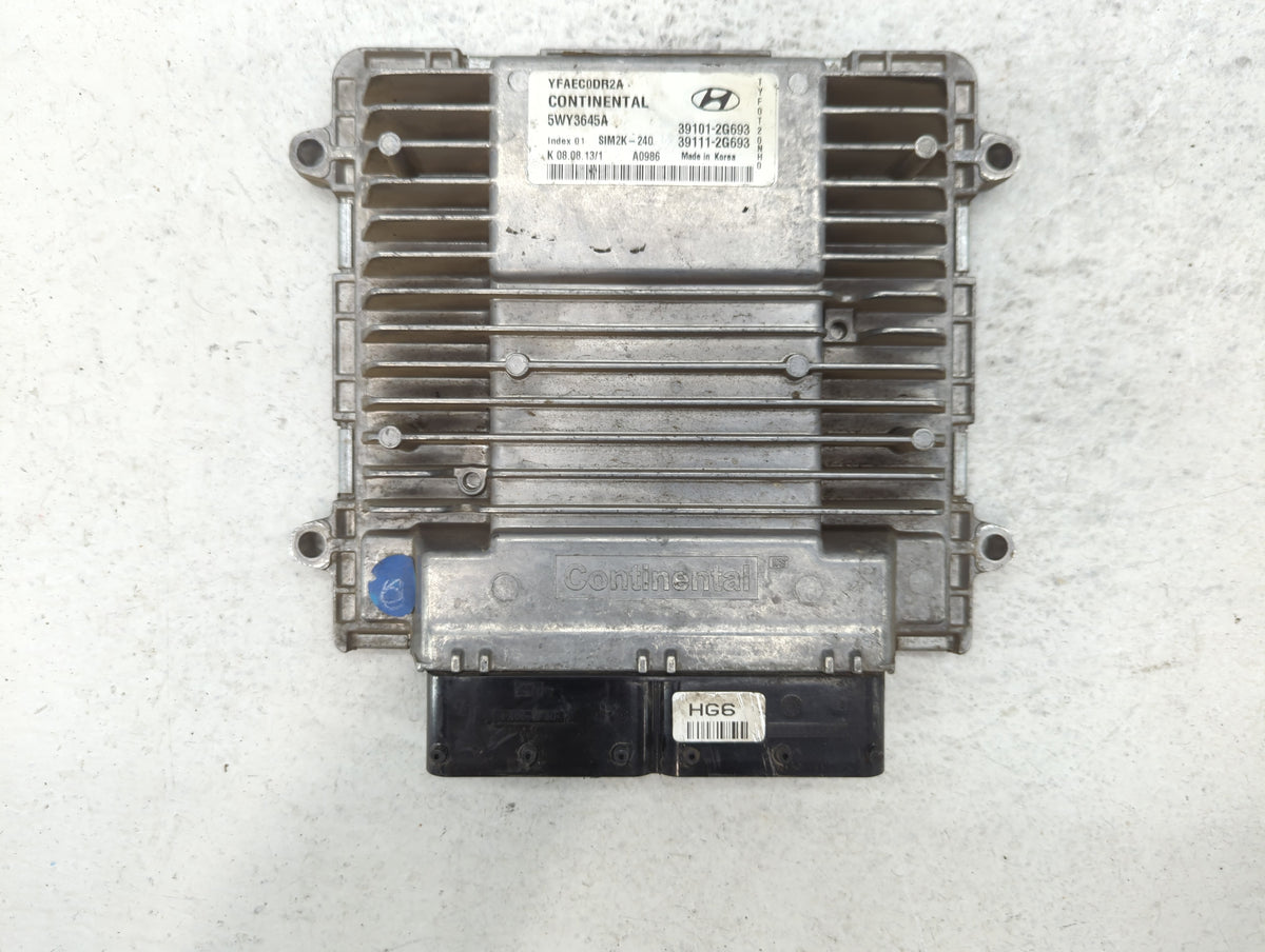2011-2014 Hyundai Sonata PCM Engine Control Computer ECU ECM PCU OEM P/N:39111-2G693 39101-2G691 Fits 2011 2012 2013 2014 OE