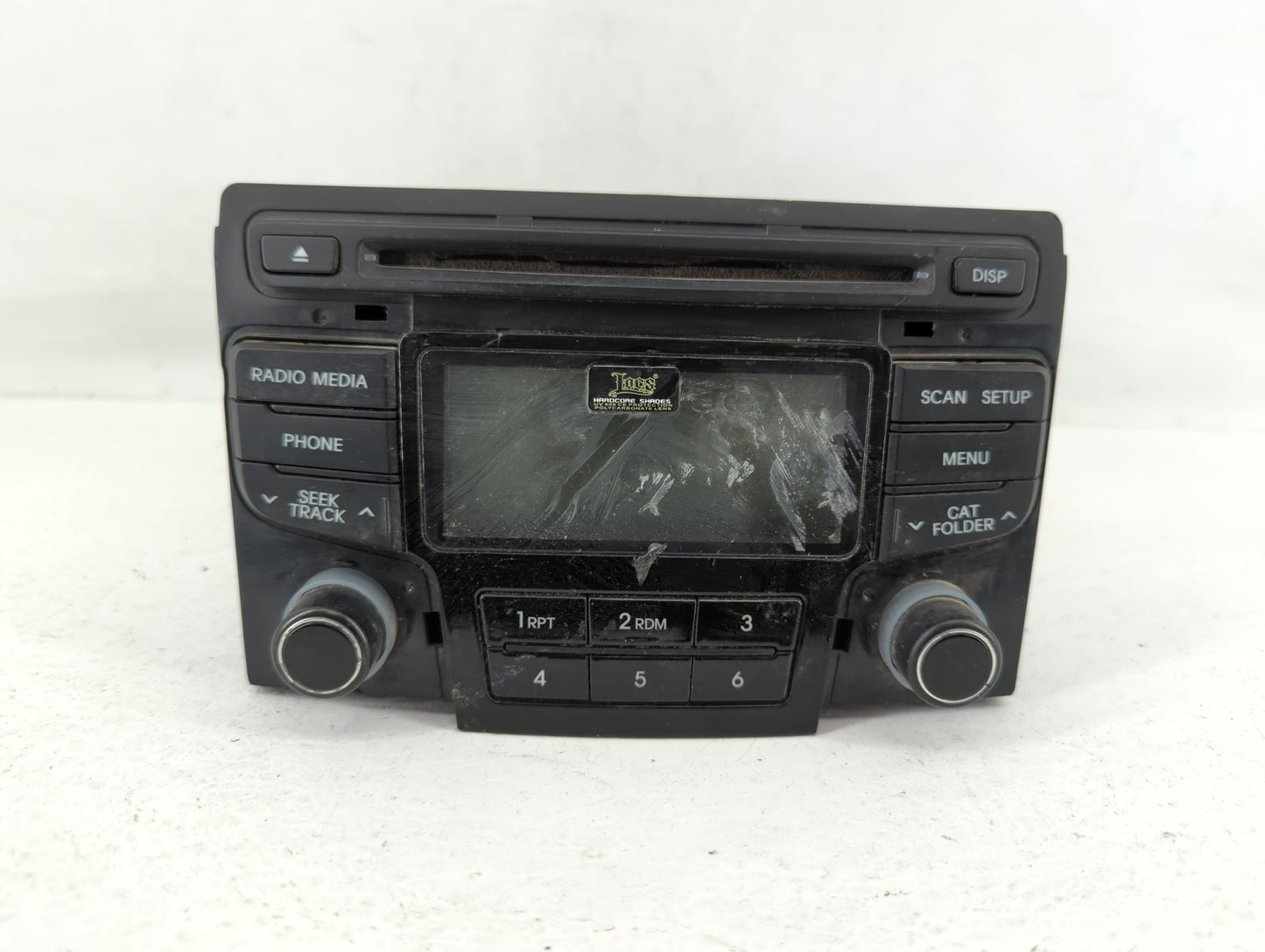 2012-2015 Hyundai Sonata Radio AM FM Cd Player Receiver Replacement P/N:96180-3Q6004X 96180-3Q8504X Fits Fits 2012 2013 2014