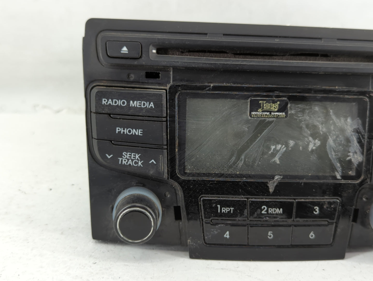 2012-2015 Hyundai Sonata Radio AM FM Cd Player Receiver Replacement P/N:96180-3Q6004X 96180-3Q8504X Fits Fits 2012 2013 2014