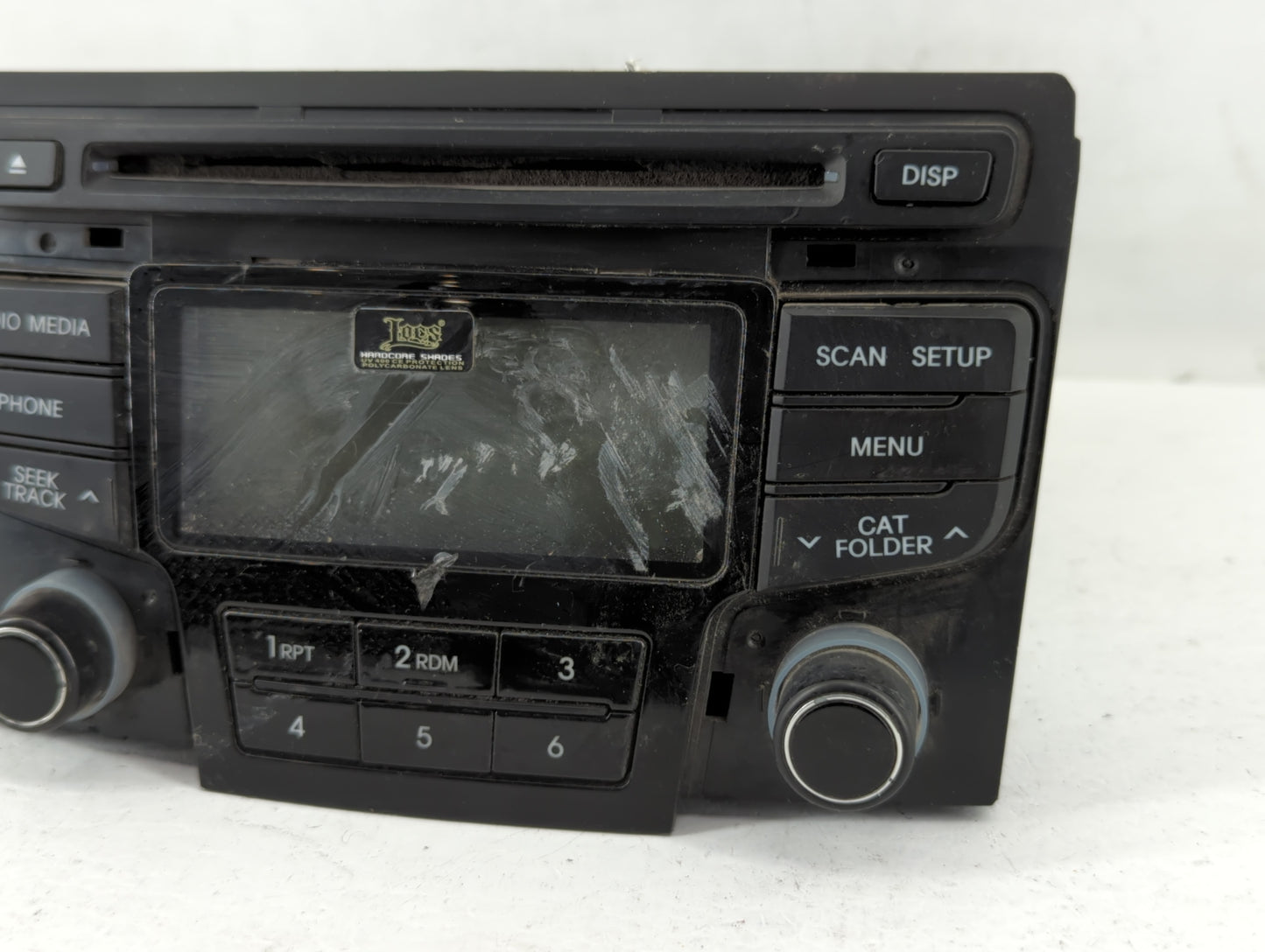 2012-2015 Hyundai Sonata Radio AM FM Cd Player Receiver Replacement P/N:96180-3Q6004X 96180-3Q8504X Fits Fits 2012 2013 2014