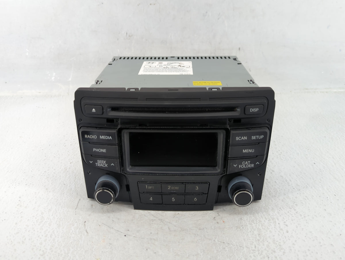 2013-2014 Hyundai Sonata Am Fm Cd Player Radio Receiver 611273 - Oemusedautoparts1.com