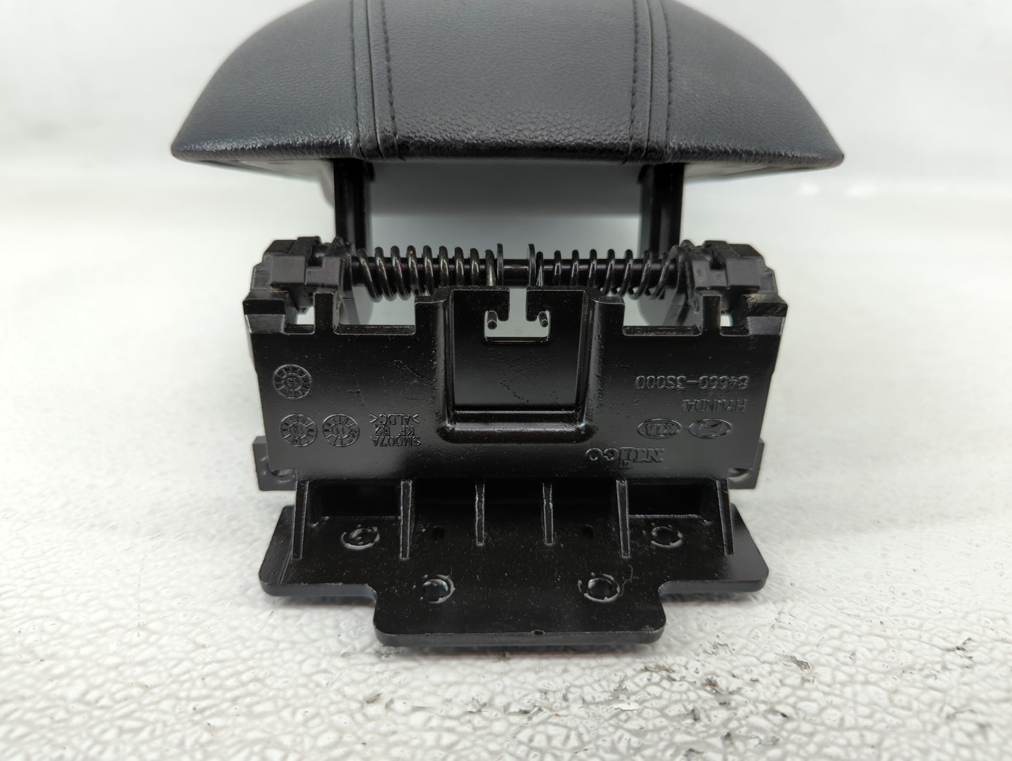 2014 Hyundai Sonata Center Console Armrest Cover Lid Black - Oemusedautoparts1.com