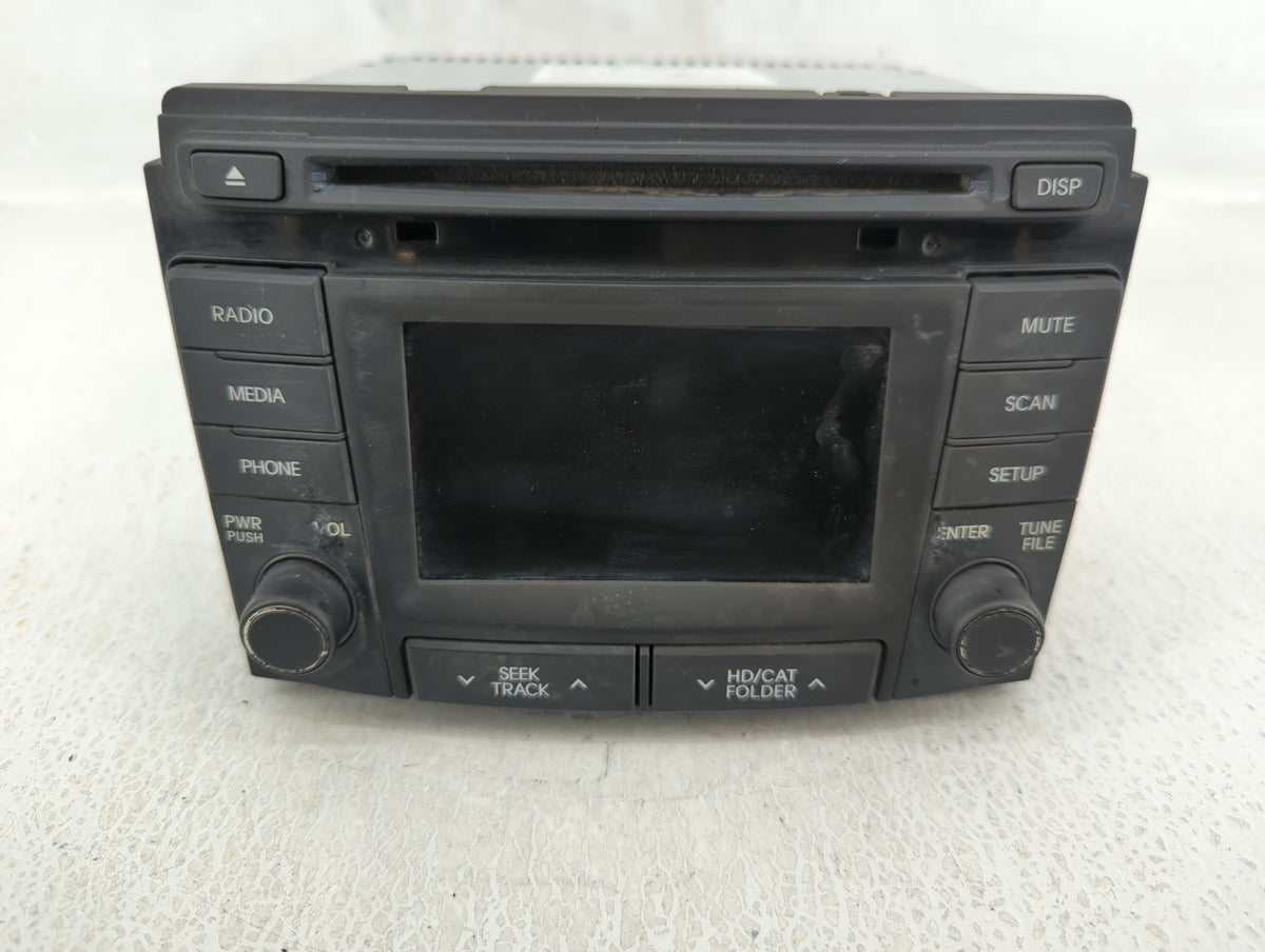 2012-2015 Hyundai Sonata Am Fm Cd Player Radio Receiver 614744 - Oemusedautoparts1.com