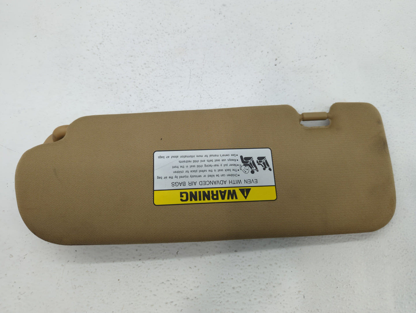 2011-2015 Hyundai Sonata Sun Visor Shade Replacement Passenger Right Mirror Fits Fits 2011 2012 2013 2014 2015 OEM Used Auto
