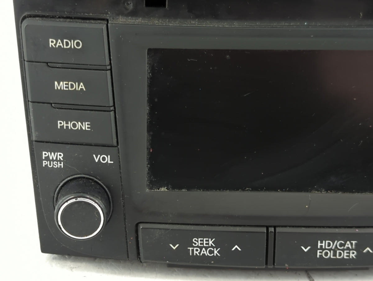 2013-2014 Hyundai Sonata Am Fm Cd Player Radio Receiver 617851 - Oemusedautoparts1.com