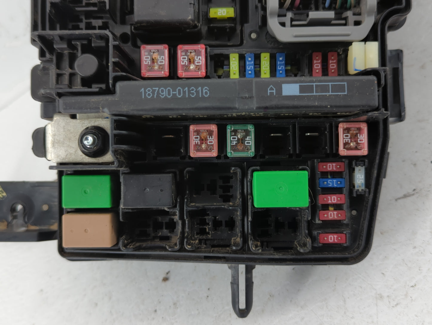 2011-2014 Hyundai Sonata Fusebox Fuse Box Panel Relay Module P/N:VS917503Q070YC Fits Fits 2011 2012 2013 2014 OEM Used Auto 