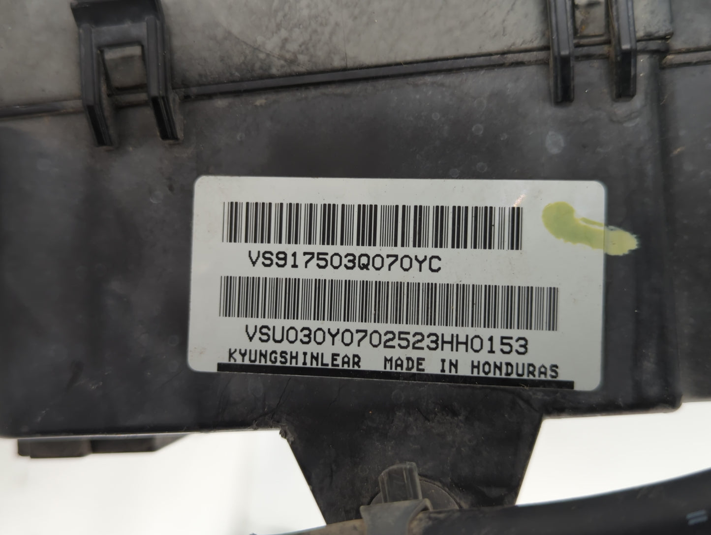 2011-2014 Hyundai Sonata Fusebox Fuse Box Panel Relay Module P/N:VS917503Q070YC Fits Fits 2011 2012 2013 2014 OEM Used Auto 