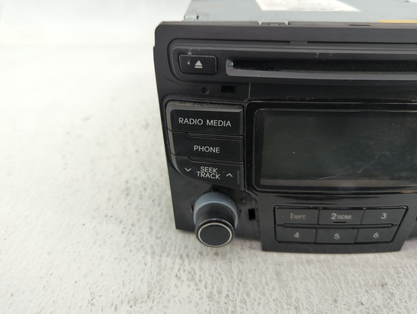 2014 Hyundai Sonata Radio AM FM Cd Player Receiver Replacement P/N:96180-3Q8004X Fits OEM Used Auto Parts - Oemusedautoparts