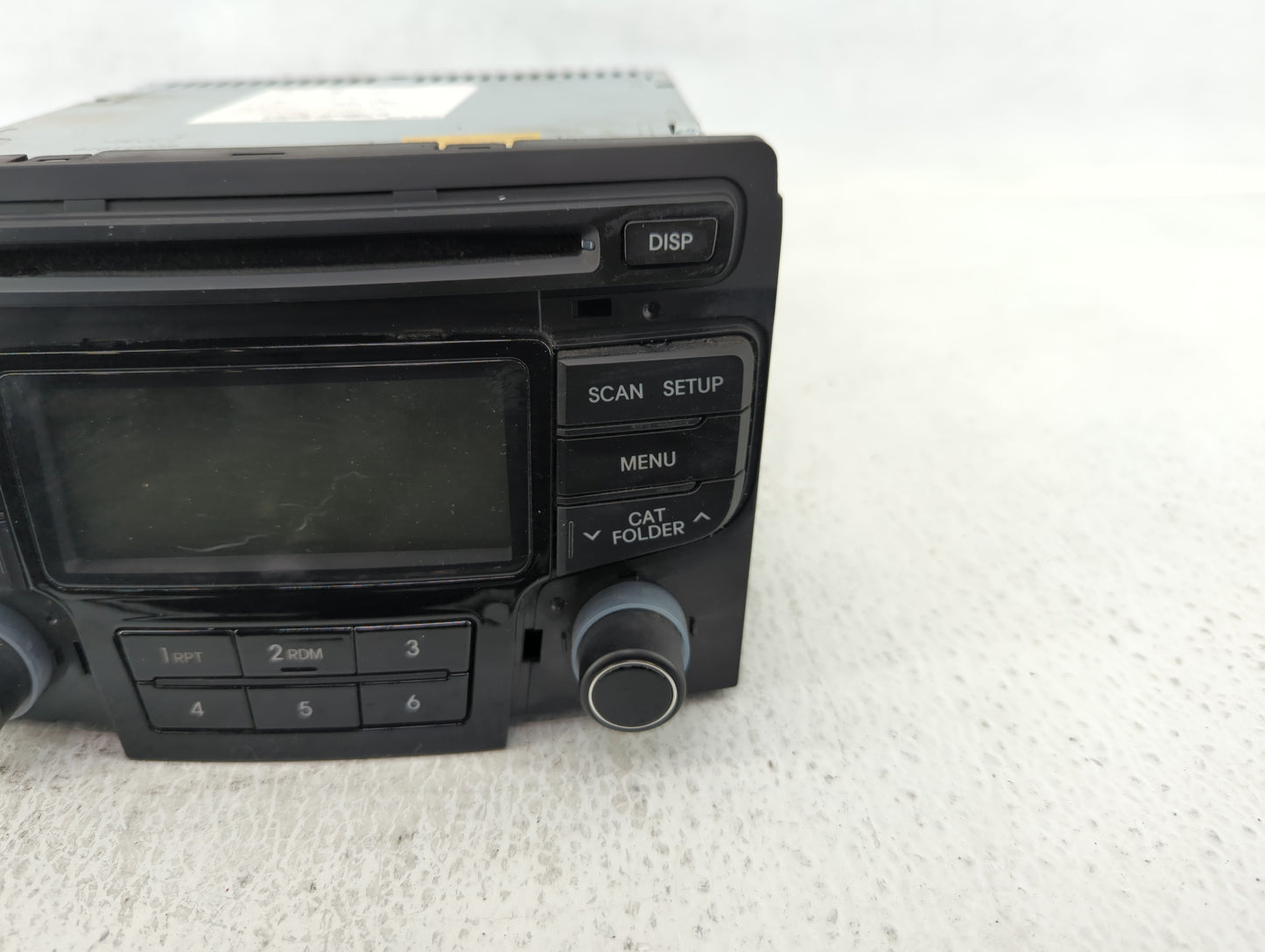 2014 Hyundai Sonata Radio AM FM Cd Player Receiver Replacement P/N:96180-3Q8004X Fits OEM Used Auto Parts - Oemusedautoparts