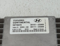 2011-2014 Hyundai Sonata PCM Engine Control Computer ECU ECM PCU OEM P/N:39111-2G669 39101-2G669 Fits Fits 2011 2012 2013 20