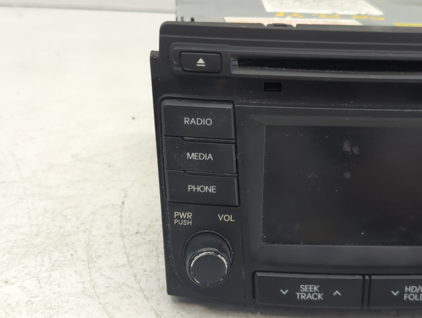 2014-2015 Hyundai Sonata Radio AM FM Cd Player Receiver Replacement P/N:96180-3Q8004X Fits Fits 2014 2015 OEM Used Auto Part