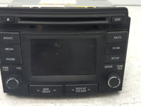 2014-2015 Hyundai Sonata Radio AM FM Cd Player Receiver Replacement P/N:96180-3Q8004X Fits Fits 2014 2015 OEM Used Auto Part