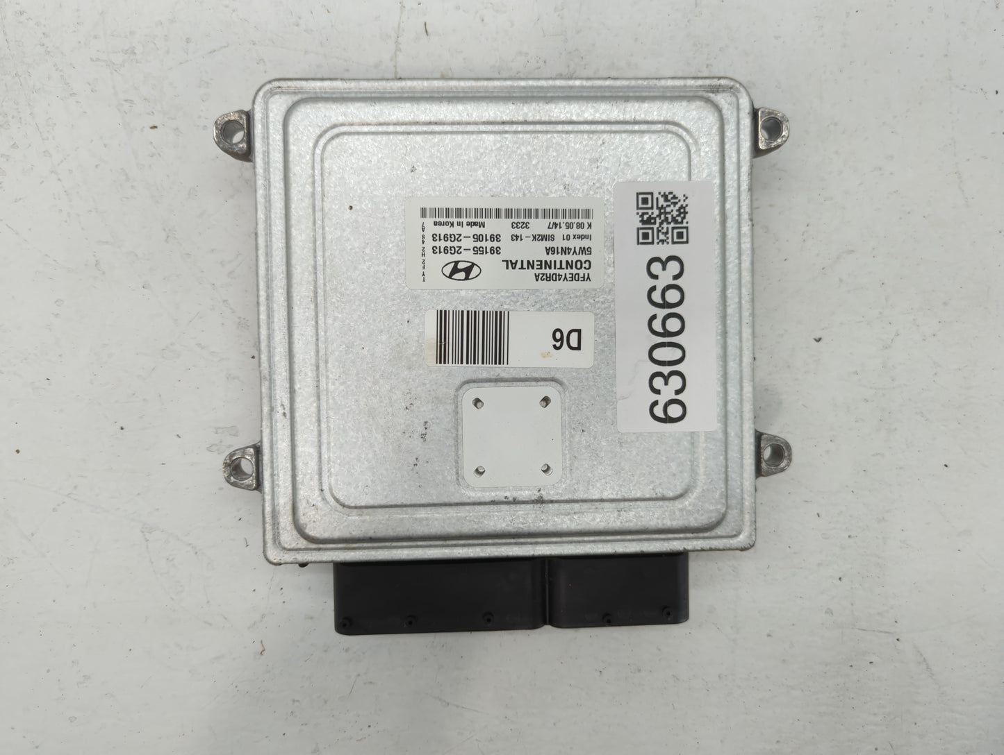 2011-2015 Hyundai Sonata PCM Engine Control Computer ECU ECM PCU OEM P/N:39155-2G913 Fits Fits 2011 2012 2013 2014 2015 OEM 